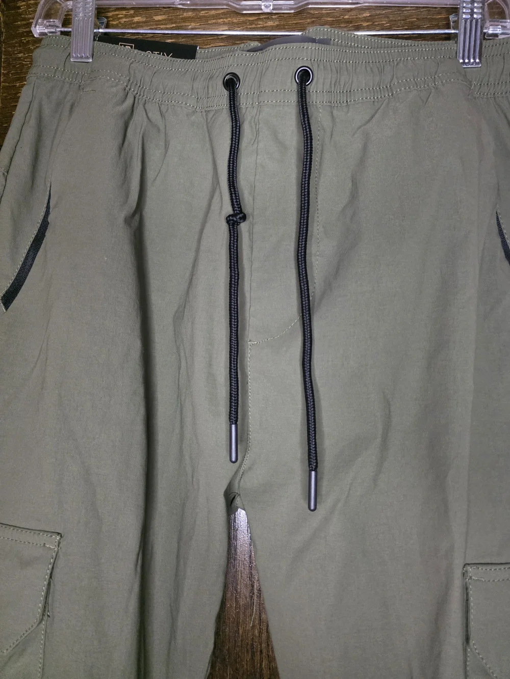 NWT Mens HB Active Olive Cargo Jogger Pants Size S